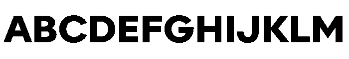 AlaskaVAR BoldContrast Instance Font UPPERCASE