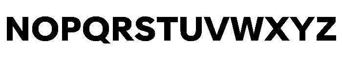 AlaskaVAR BoldContrast Instance Font UPPERCASE