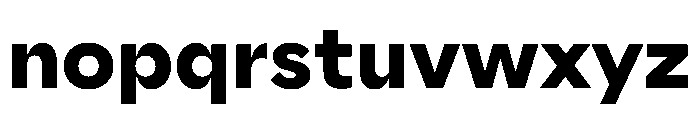 AlaskaVAR BoldContrast Instance Font LOWERCASE