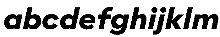 AlaskaVAR BoldItalic Instance FONT
