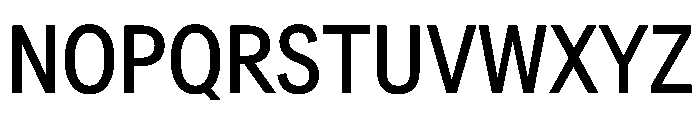 AlaskaVAR Condensed Instance Font UPPERCASE