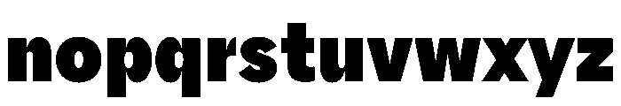 AlaskaVAR CondensedBlackContrast Instance Font LOWERCASE