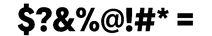 AlaskaVAR CondensedBold Instance Font OTHER CHARS