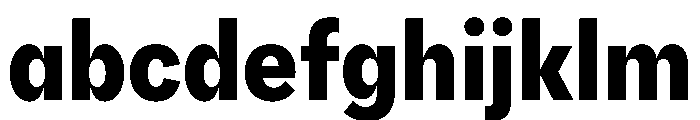 AlaskaVAR CondensedBoldContrast Instance FONT