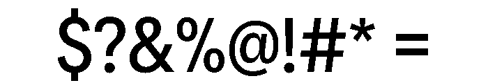 AlaskaVAR CondensedContrast Instance Font OTHER CHARS