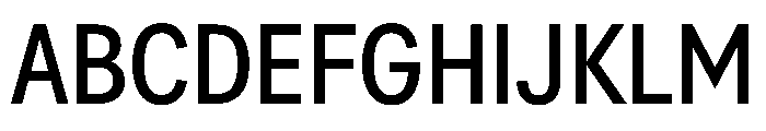 AlaskaVAR CondensedContrast Instance Font UPPERCASE