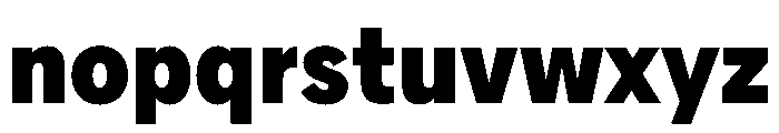 AlaskaVAR CondensedExtraBold Instance Font LOWERCASE