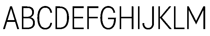 AlaskaVAR CondensedExtraLightContrast Instance Font UPPERCASE