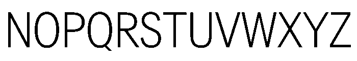 AlaskaVAR CondensedExtraLightContrast Instance Font UPPERCASE