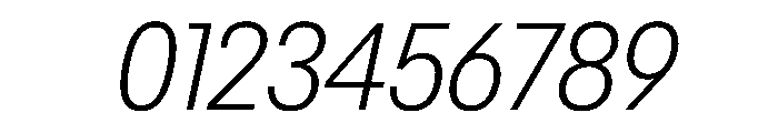 AlaskaVAR CondensedExtraLightItalicContrast Instance Font OTHER CHARS