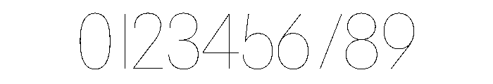 AlaskaVAR CondensedHairline Instance Font OTHER CHARS