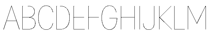 AlaskaVAR CondensedHairlineContrast Instance Font UPPERCASE