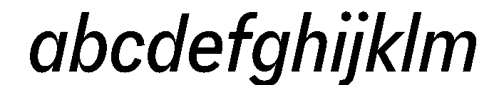AlaskaVAR CondensedItalicContrast Instance FONT