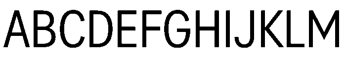 AlaskaVAR CondensedLight Instance Font UPPERCASE