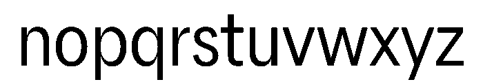 AlaskaVAR CondensedLightContrast Instance Font LOWERCASE
