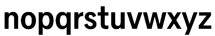 AlaskaVAR CondensedMedium Instance Font LOWERCASE