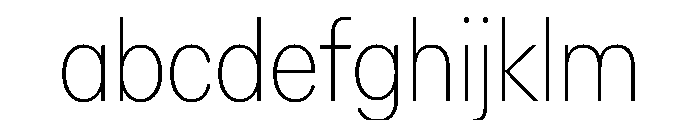 AlaskaVAR CondensedThin Instance FONT