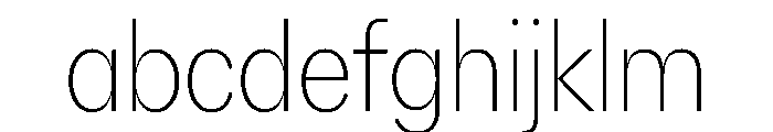AlaskaVAR CondensedThinContrast Instance FONT