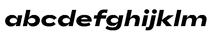 AlaskaVAR ExpandedBoldItalicContrast Instance FONT