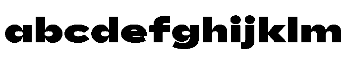 AlaskaVAR ExpandedExtraBlackContrast Instance FONT