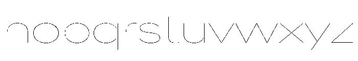 AlaskaVAR ExpandedHairlineContrast Instance Font LOWERCASE