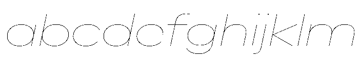 AlaskaVAR ExpandedHairlineItalic Instance FONT