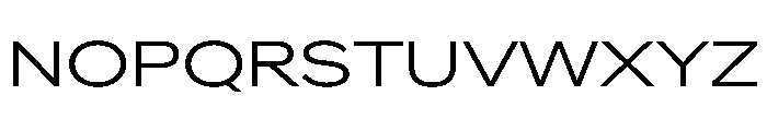 AlaskaVAR ExpandedLightContrast Instance Font UPPERCASE