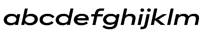 AlaskaVAR ExpandedMediumItalic Instance FONT