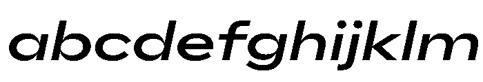 AlaskaVAR ExpandedMediumItalicContrast Instance FONT