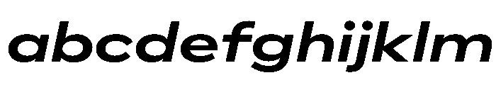 AlaskaVAR ExpandedSemiBoldItalic Instance FONT