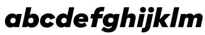 AlaskaVAR ExtraBoldItalic Instance FONT