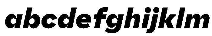 AlaskaVAR ExtraBoldItalicContrast Instance FONT