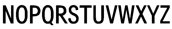 AlaskaVAR ExtraCondensed Instance Font UPPERCASE