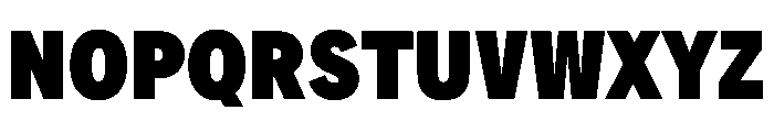 AlaskaVAR ExtraCondensedBlackContrast Instance Font UPPERCASE