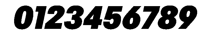 AlaskaVAR ExtraCondensedBlackItalic Instance Font OTHER CHARS