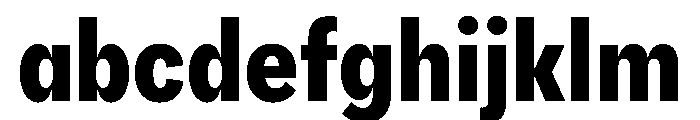 AlaskaVAR ExtraCondensedBoldContrast Instance FONT