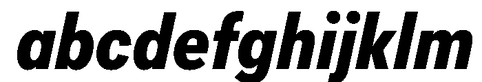 AlaskaVAR ExtraCondensedBoldItalic Instance FONT