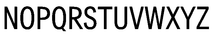 AlaskaVAR ExtraCondensedBookContrast Instance Font UPPERCASE