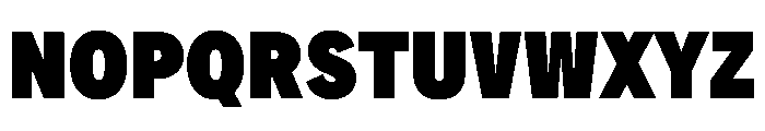 AlaskaVAR ExtraCondensedExtraBlackContrast Instance Font UPPERCASE