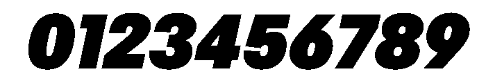 AlaskaVAR ExtraCondensedExtraBlackItalic Instance Font OTHER CHARS