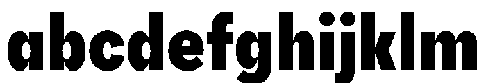 AlaskaVAR ExtraCondensedExtraBoldContrast Instance FONT