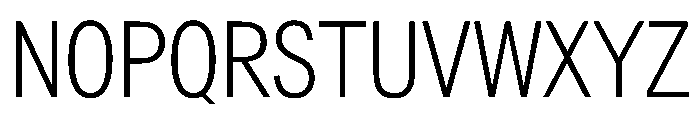 AlaskaVAR ExtraCondensedExtraLightContrast Instance Font UPPERCASE