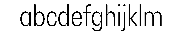 AlaskaVAR ExtraCondensedExtraLightContrast Instance FONT