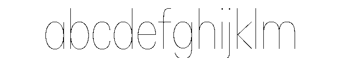 AlaskaVAR ExtraCondensedHairline Instance FONT