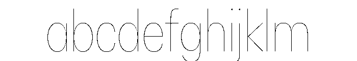 AlaskaVAR ExtraCondensedHairlineContrast Instance FONT