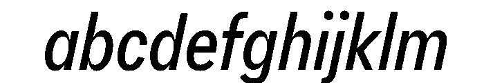 AlaskaVAR ExtraCondensedItalicContrast Instance FONT