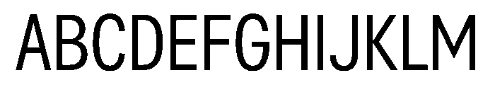 AlaskaVAR ExtraCondensedLightContrast Instance Font UPPERCASE