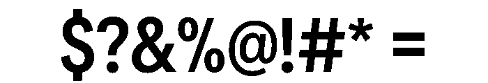 AlaskaVAR ExtraCondensedMedium Instance Font OTHER CHARS