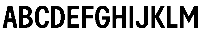 AlaskaVAR ExtraCondensedMedium Instance Font UPPERCASE