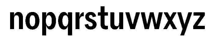 AlaskaVAR ExtraCondensedMediumContrast Instance Font LOWERCASE